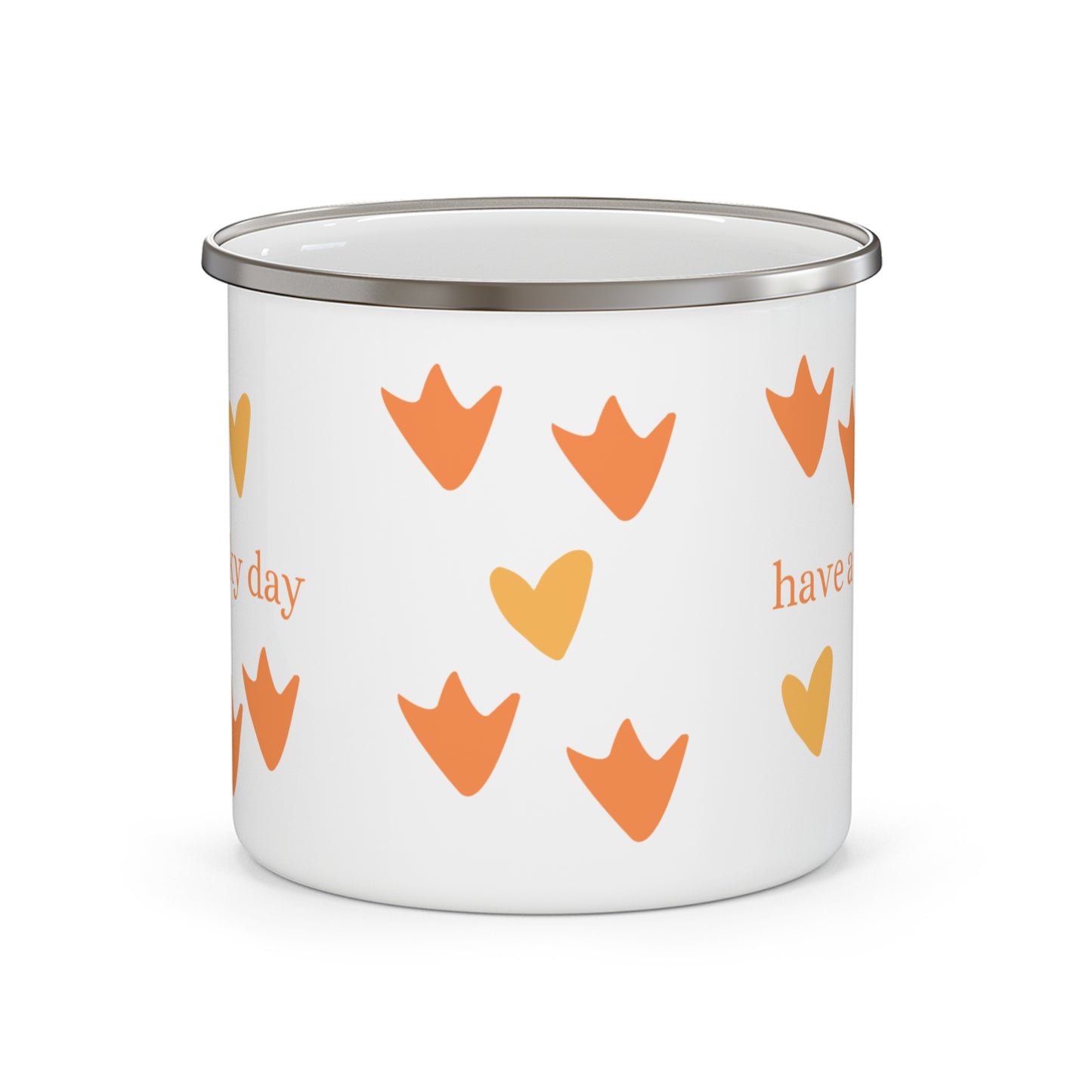have a ducky day - Enamel Farmhouse Style Mug