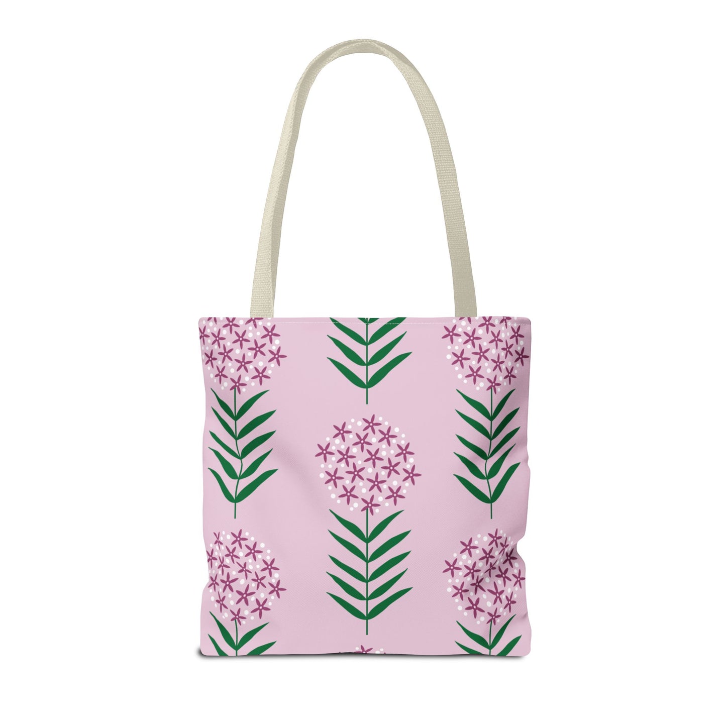 Milkweed Tote / purple / 16" x 16"