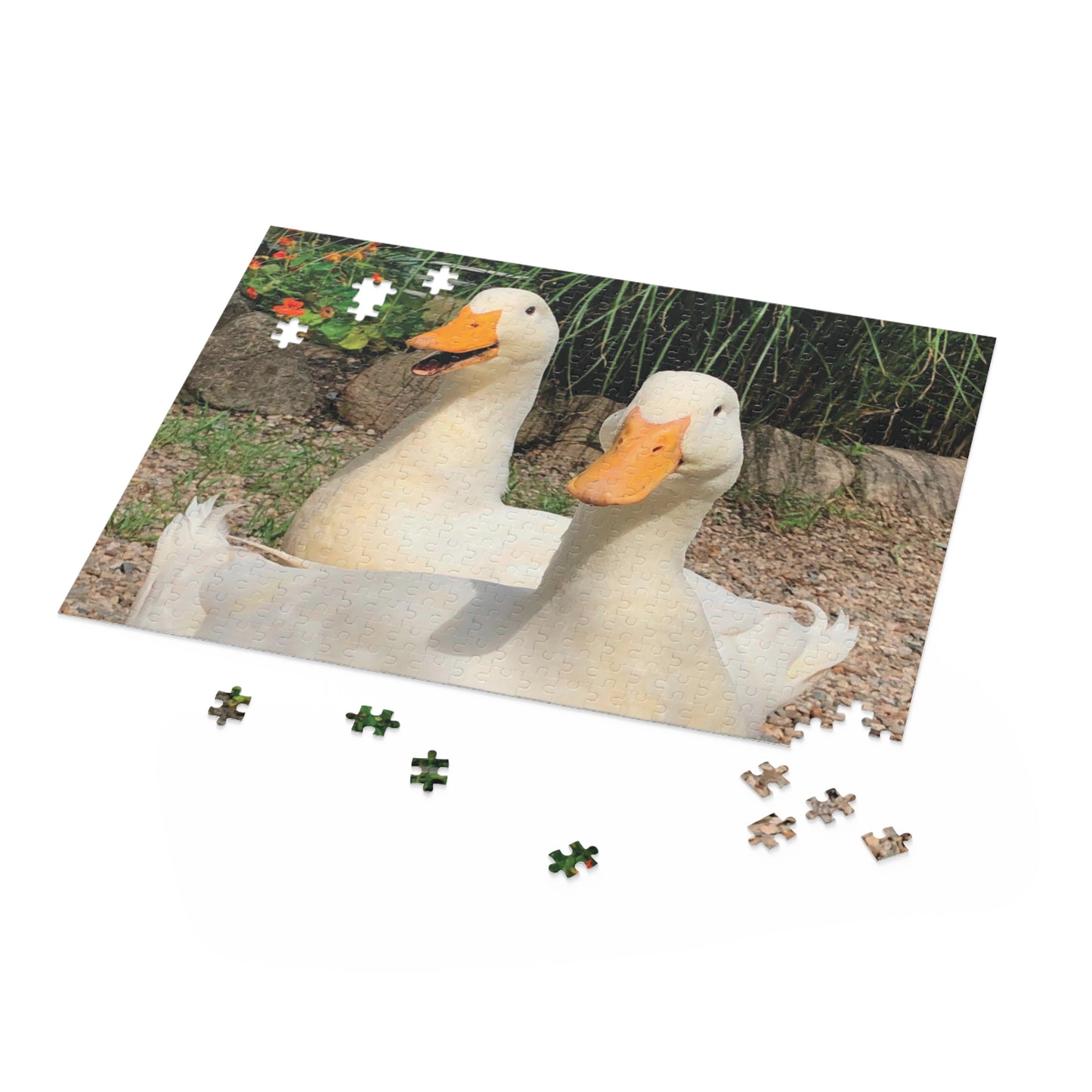 "When Ducks Smile" Backyard Ducks 500-Piece Puzzle