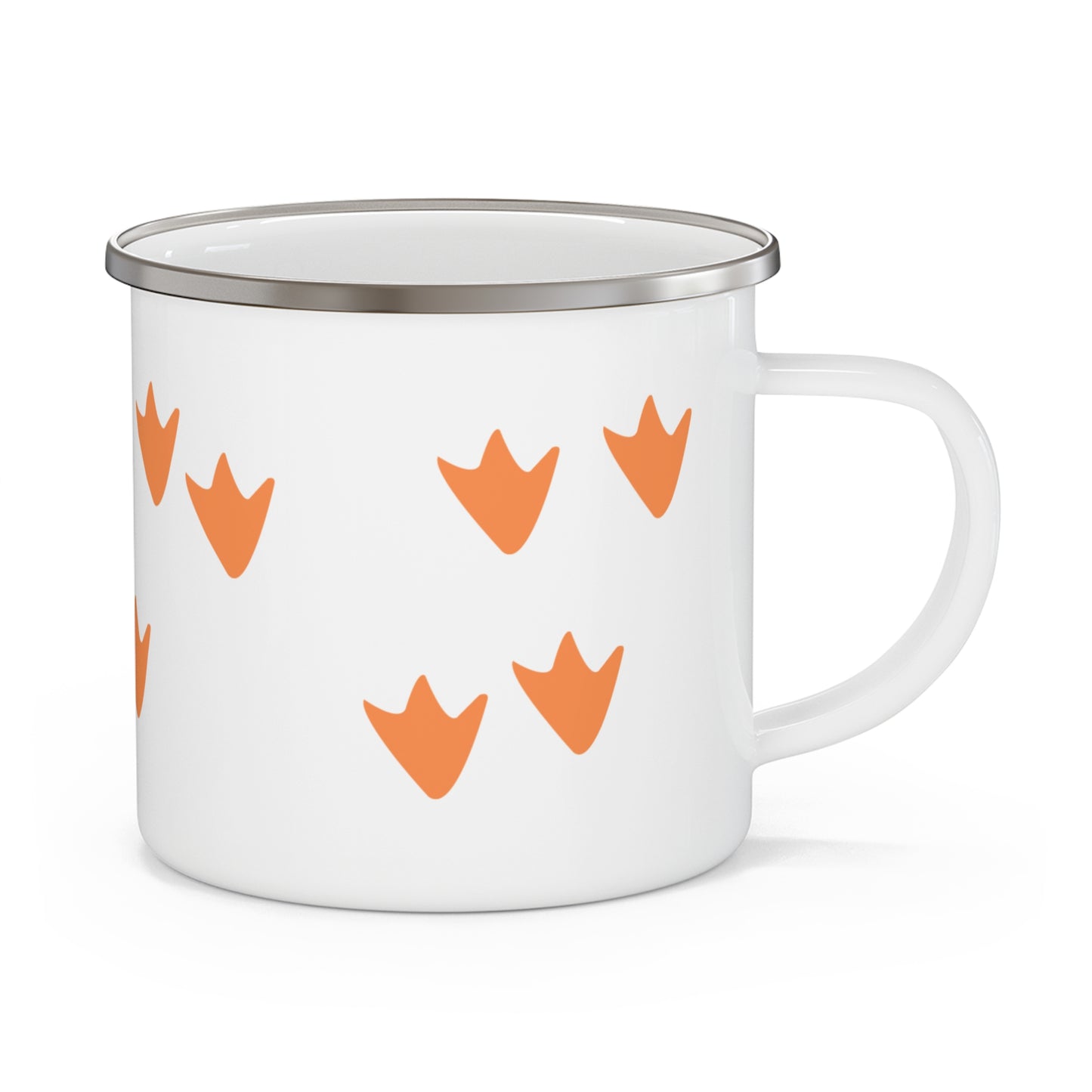 duck feet - Enamel Farmhouse Style Mug