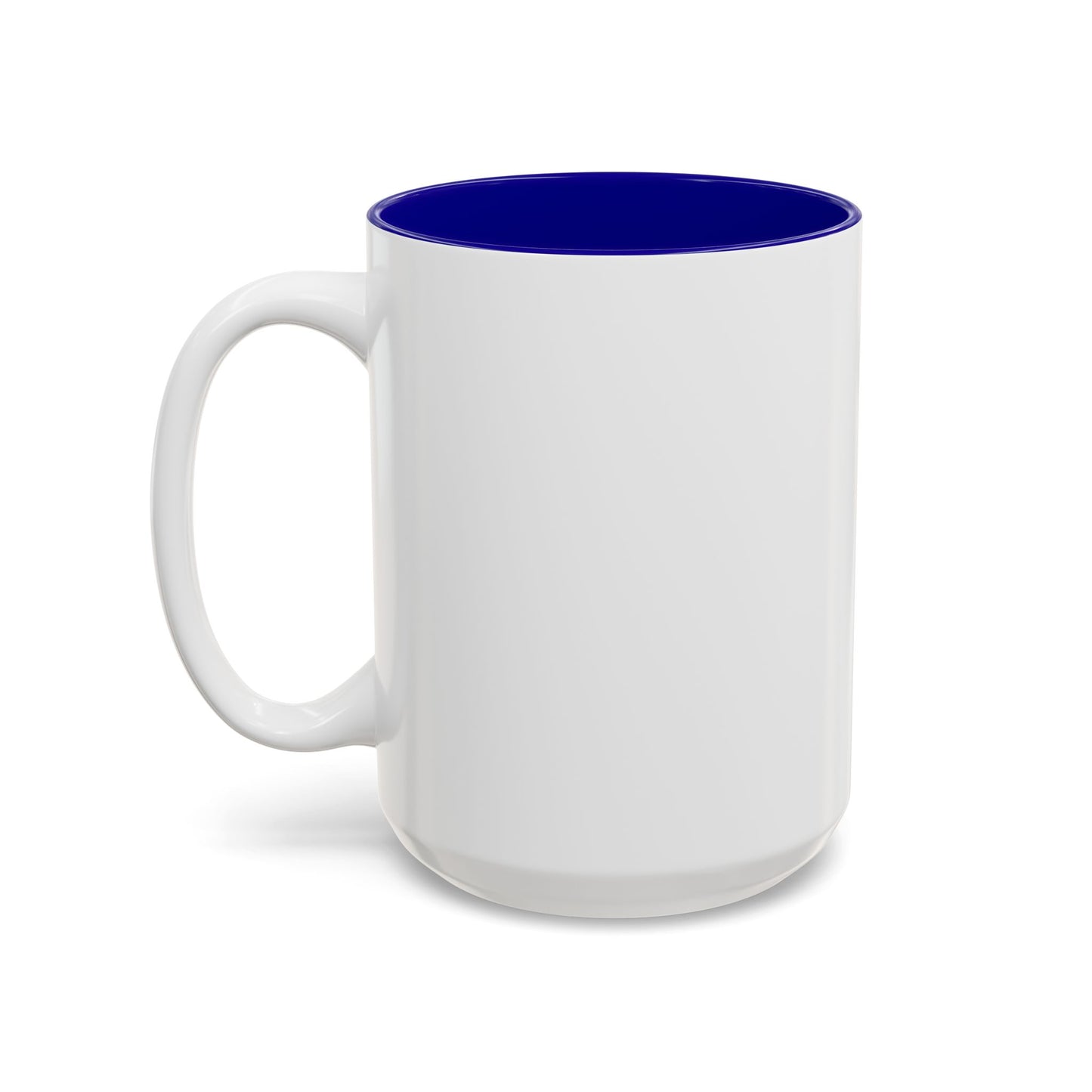 Lynnfield Art Guild Two-Tone Accent Mug (15oz) – indigo blue