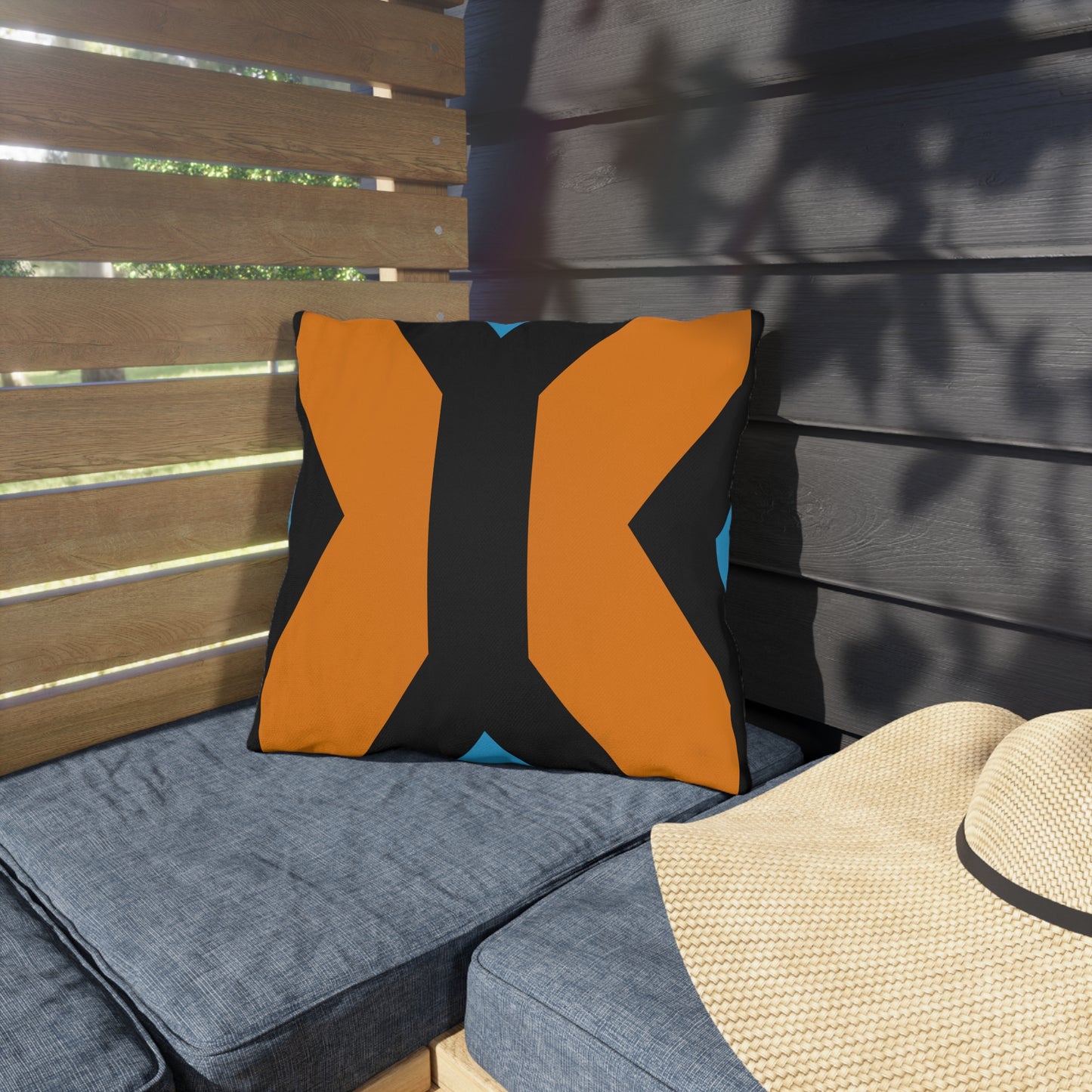 Monarch Butterfly Inspired Outdoor Pillow