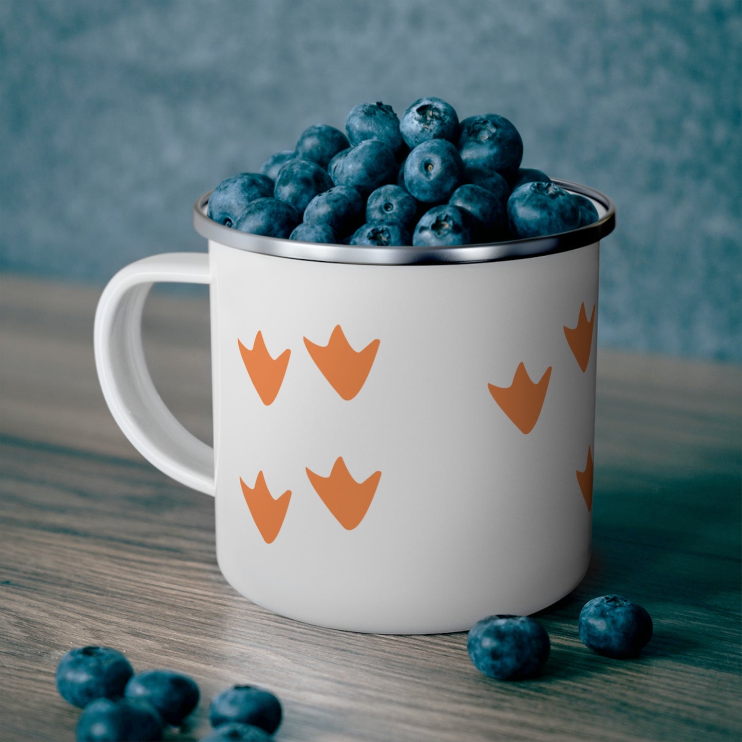duck feet - Enamel Farmhouse Style Mug