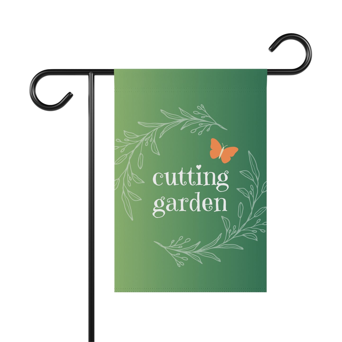 cutting garden / Garden Banner 12" x 18"