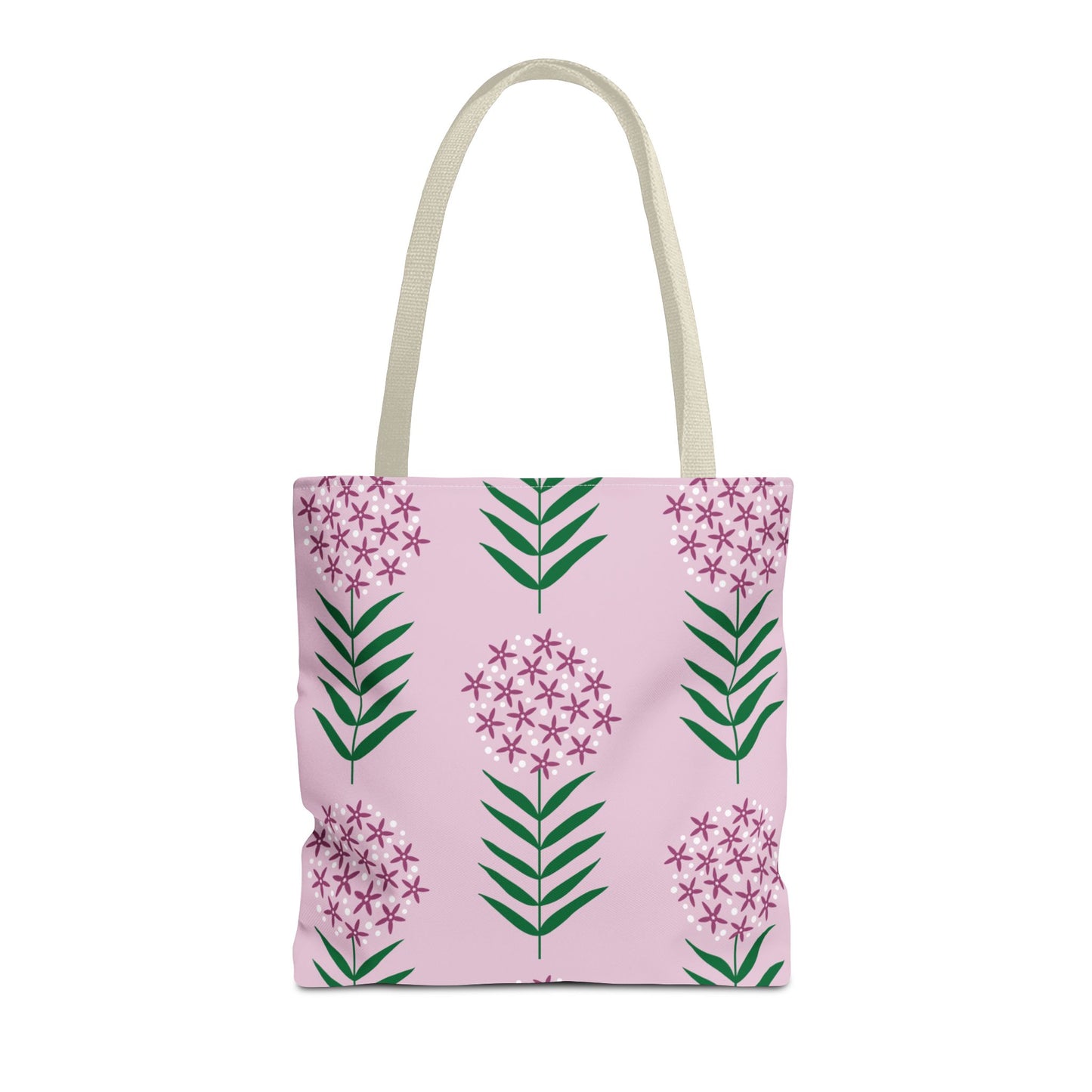 Milkweed Tote / purple / 16" x 16"