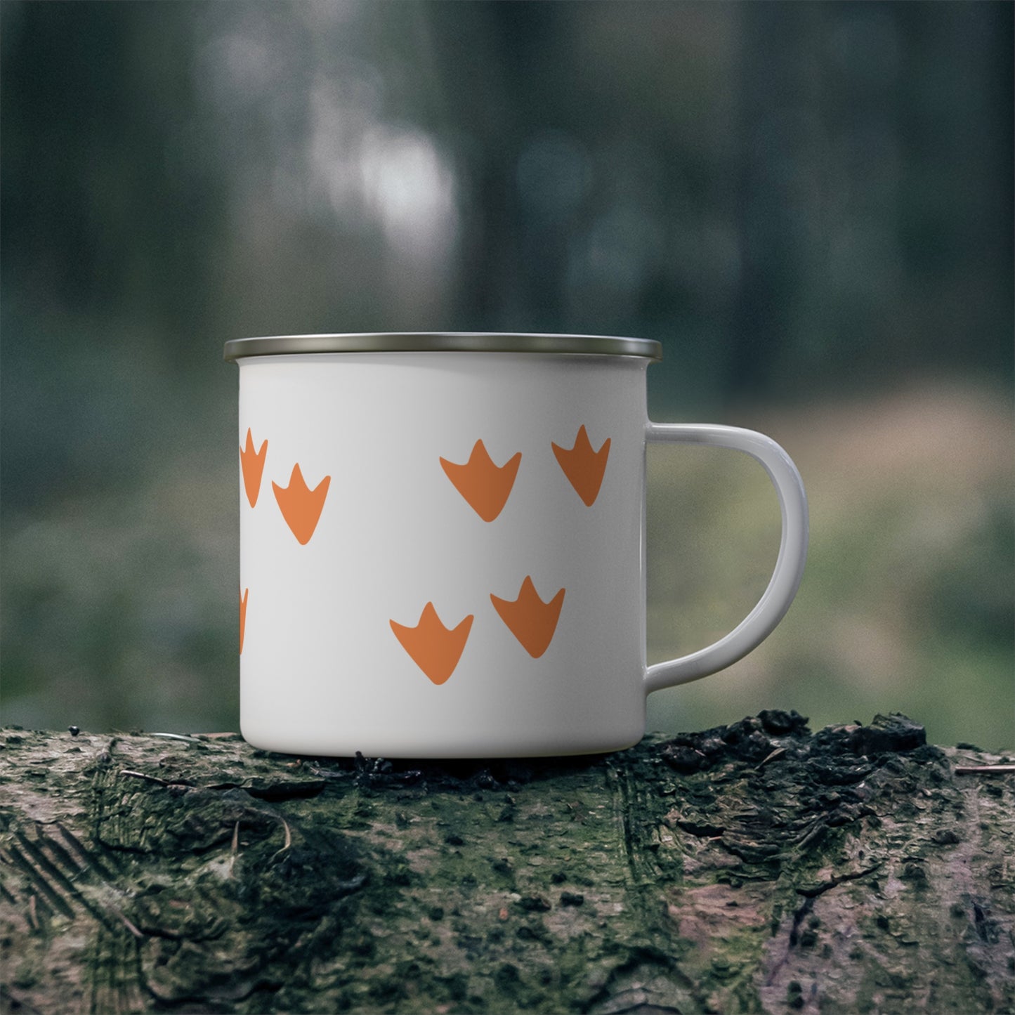 duck feet - Enamel Farmhouse Style Mug