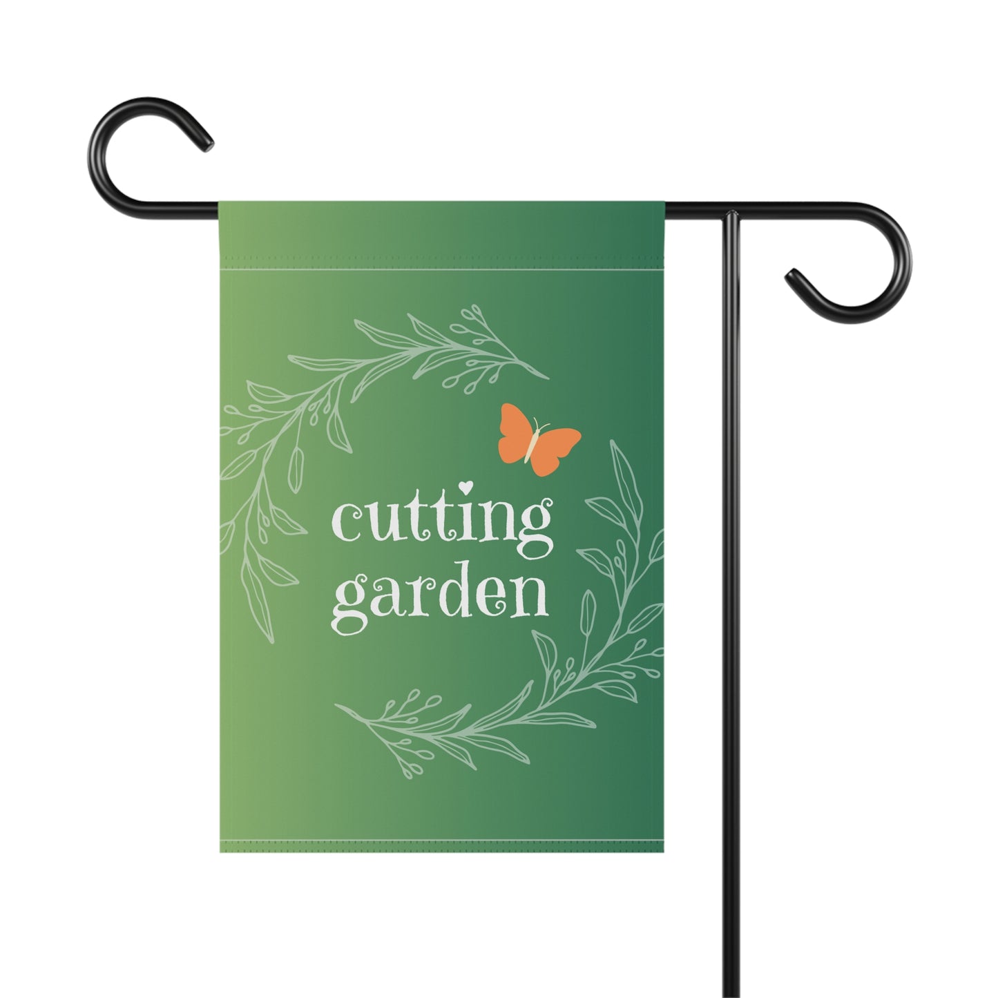 cutting garden / Garden Banner 12" x 18"