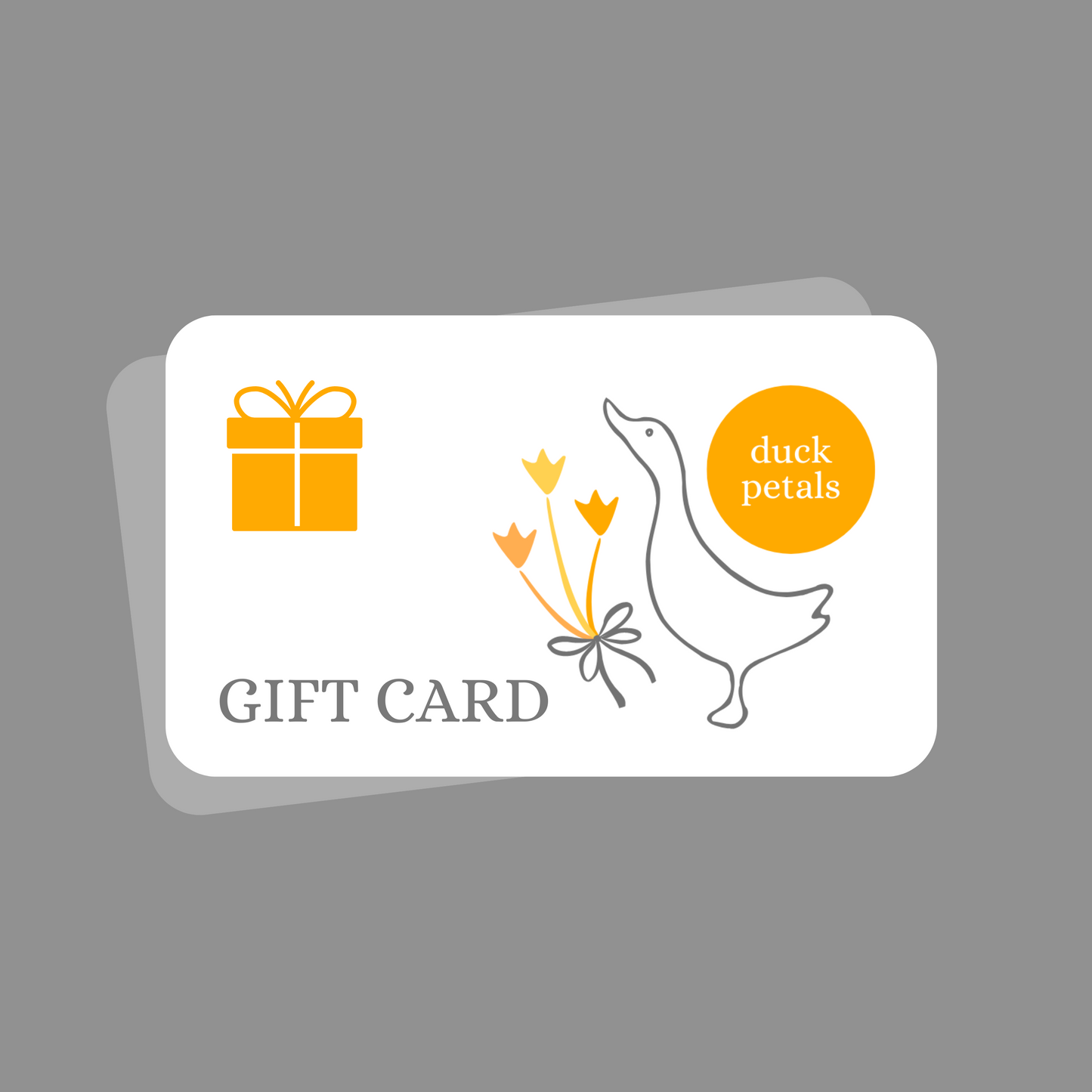 Duck Petals Gift Card