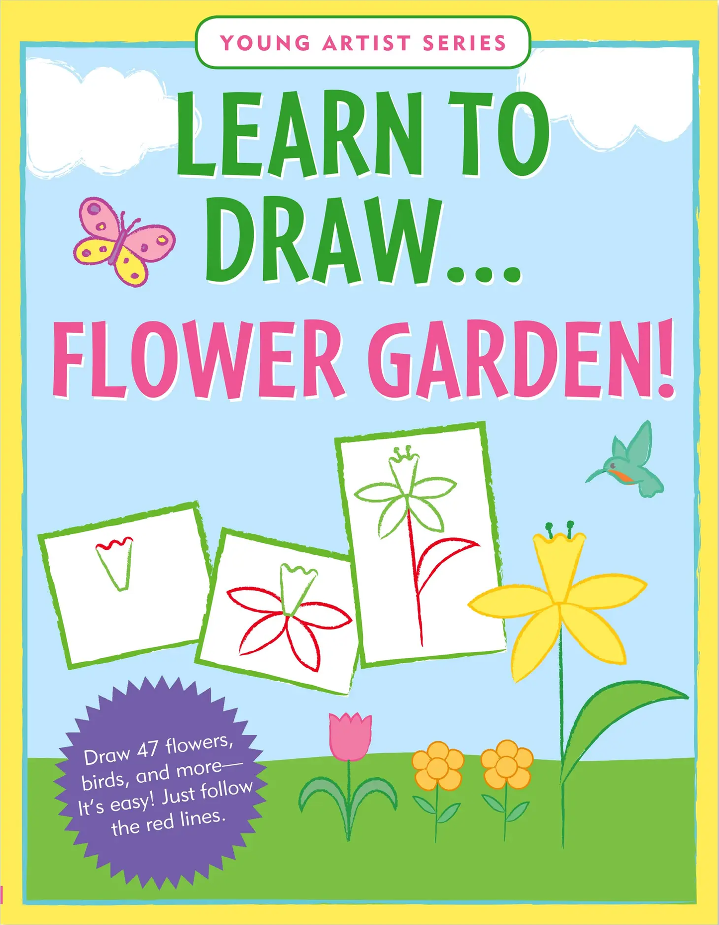Learn To Draw … Flower Garden!