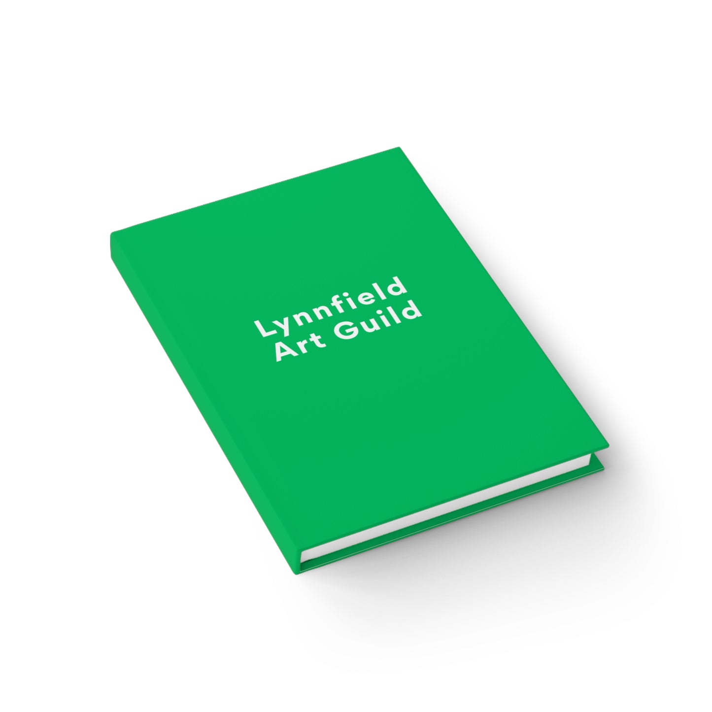 Lynnfield Art Guild | Blank Sketch Book | green