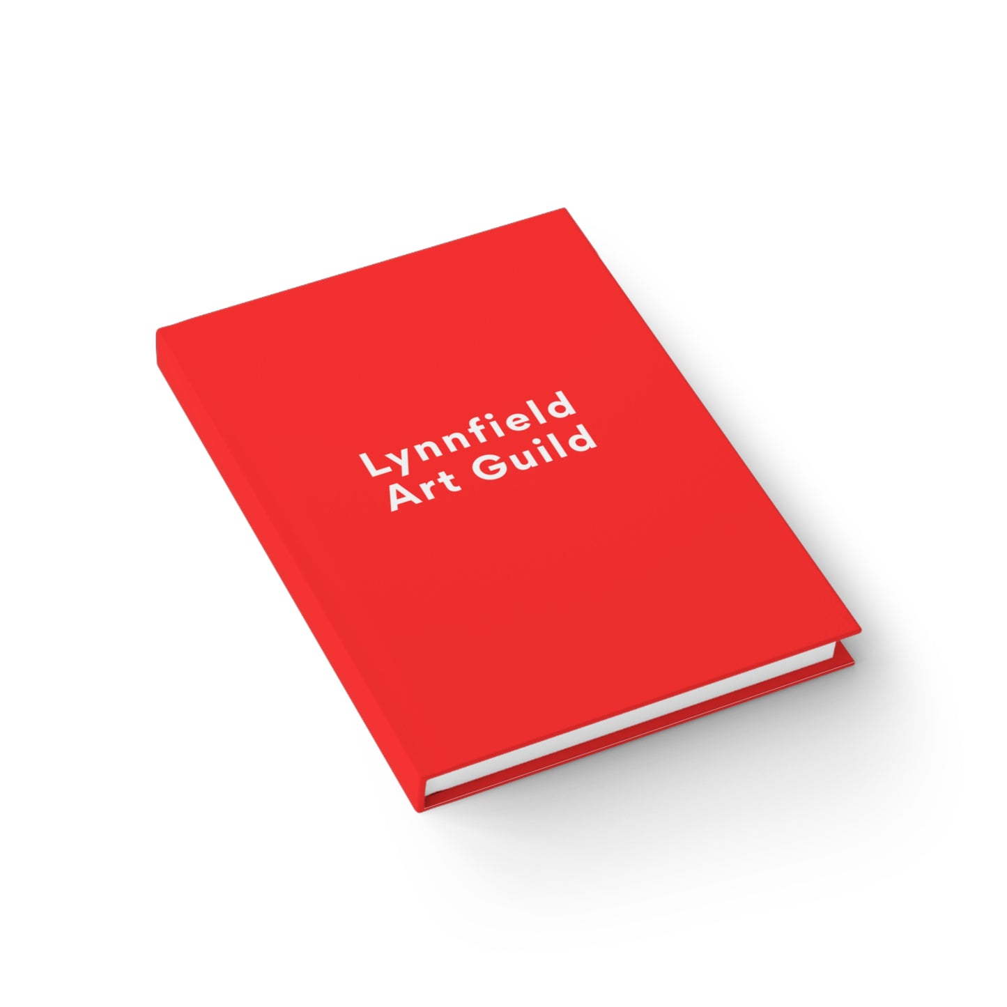 Lynnfield Art Guild | Blank Sketch Book | red