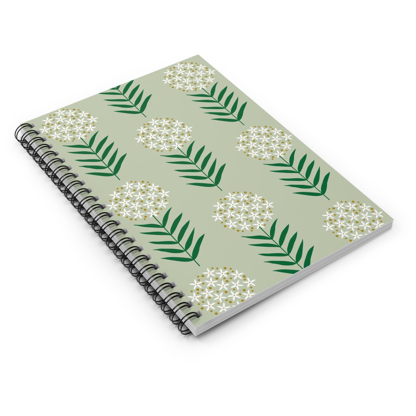 Milkweed (Ice Ballet) Spiral Notebook - Ruled Line