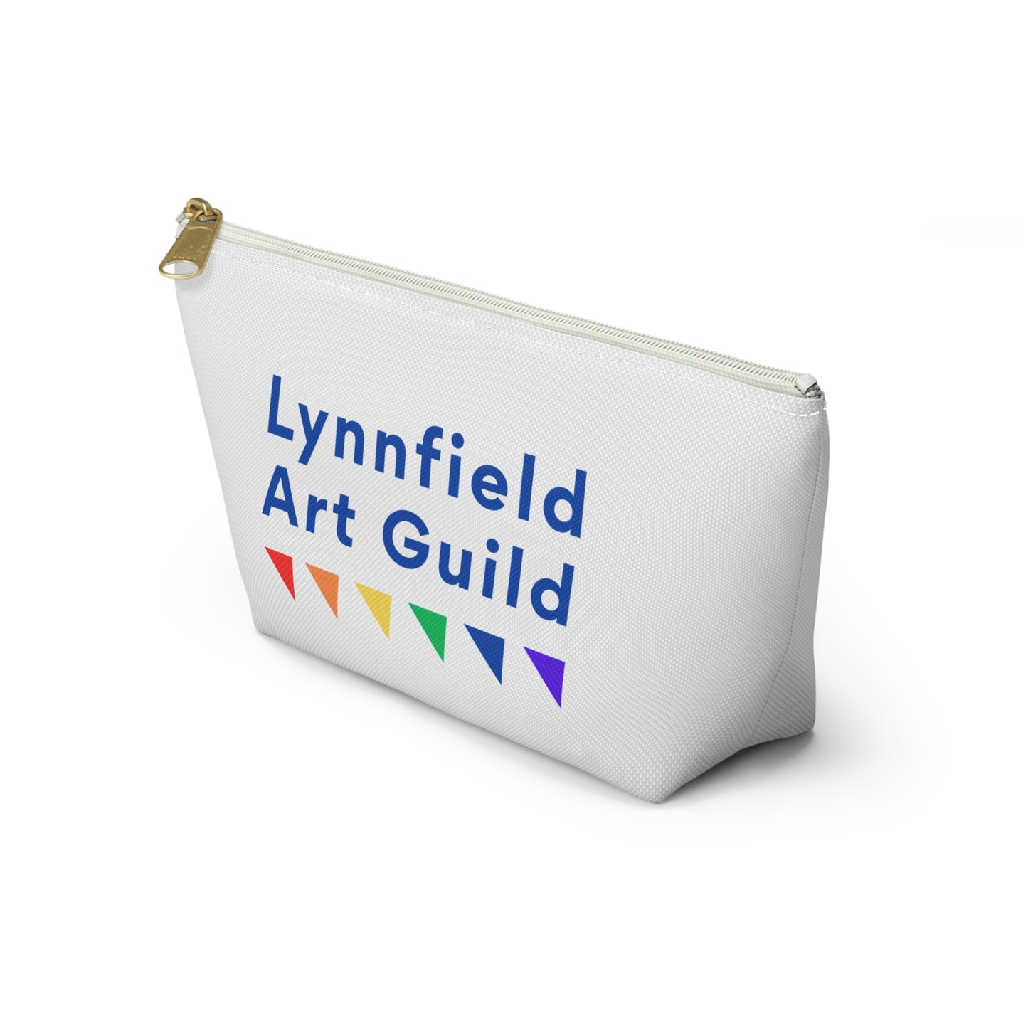 Lynnfield Art Guild | Artist Supplies Zippered Bag | white