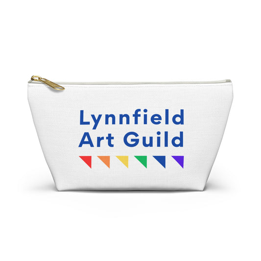 Lynnfield Art Guild | Artist Supplies Zippered Bag | white