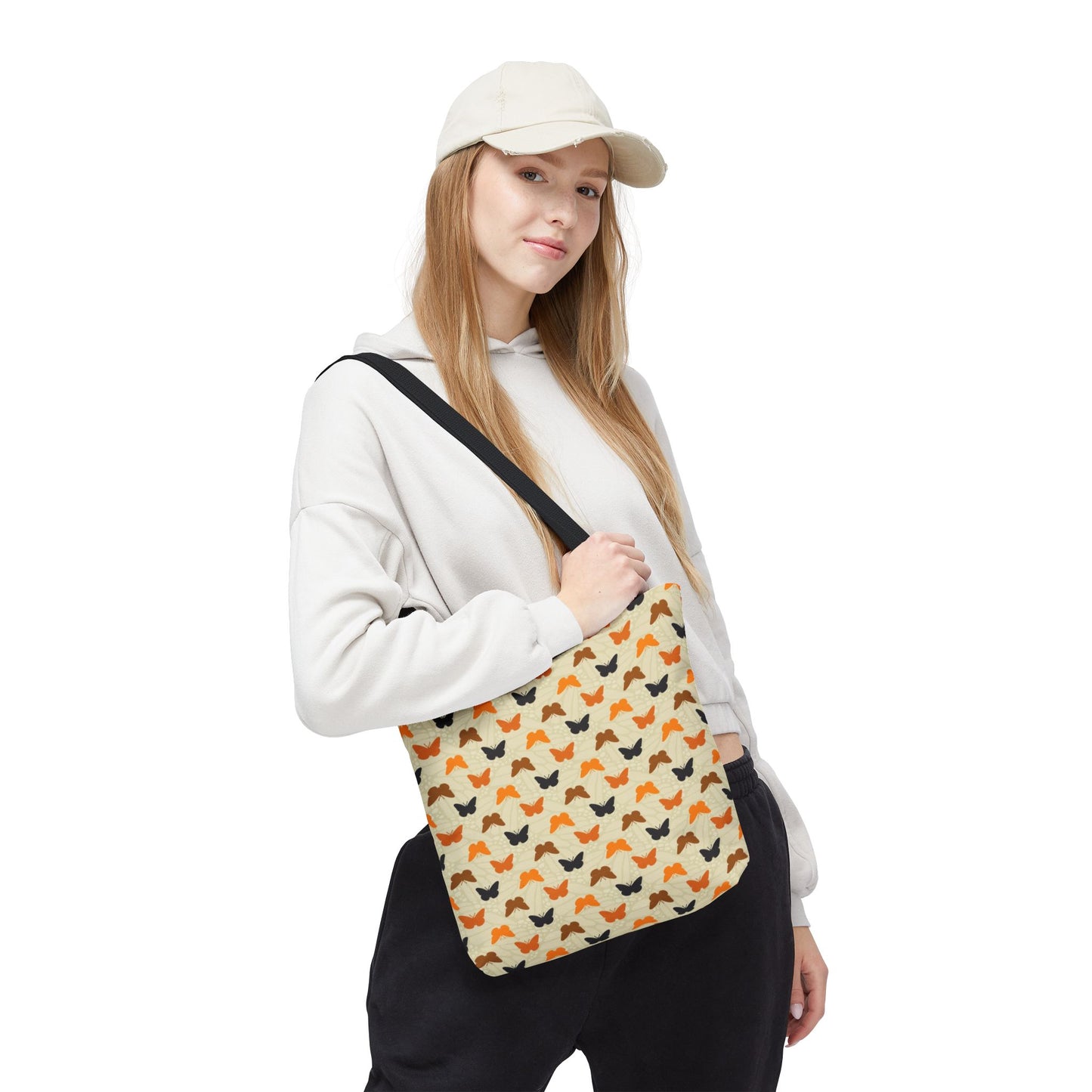 Butterfly Tote "Monarch Wing Journey"  | Halloween Treat Bag