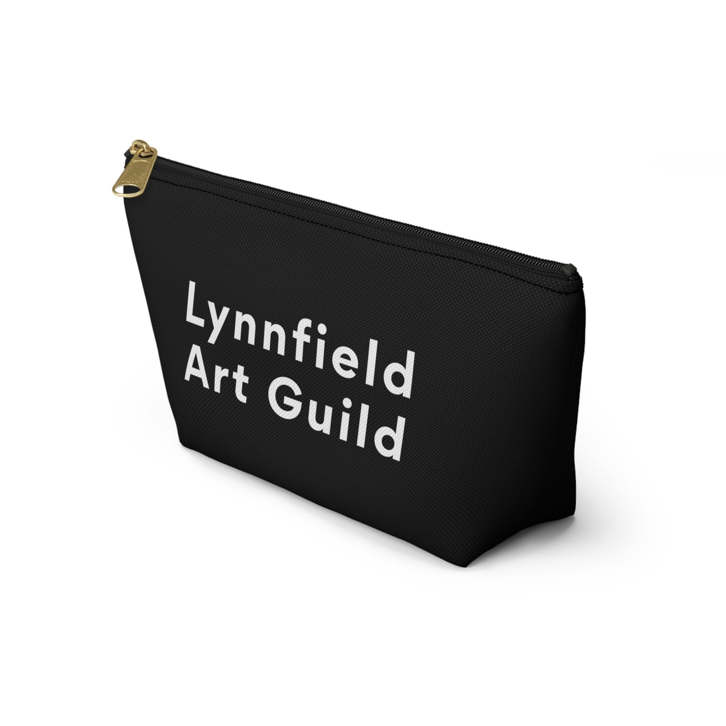 Lynnfield Art Guild | Artist Supplies Zippered Bag | Black
