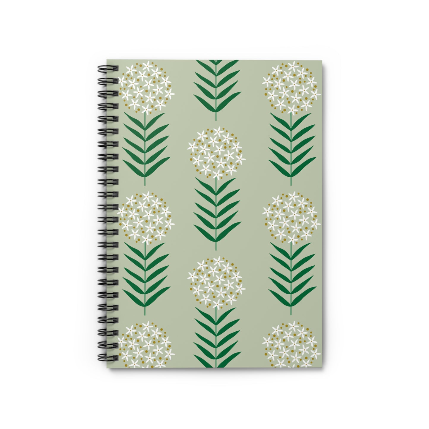 Milkweed (Ice Ballet) Spiral Notebook - Ruled Line