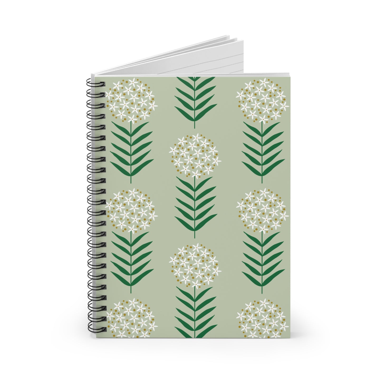 Milkweed (Ice Ballet) Spiral Notebook - Ruled Line