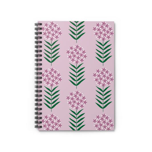 Milkweed (Purple) Spiral Notebook - Ruled Line