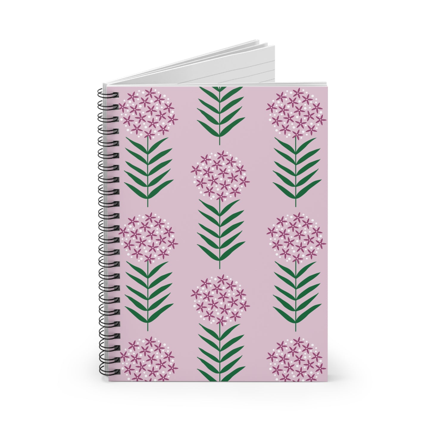 Milkweed (Purple) Spiral Notebook - Ruled Line