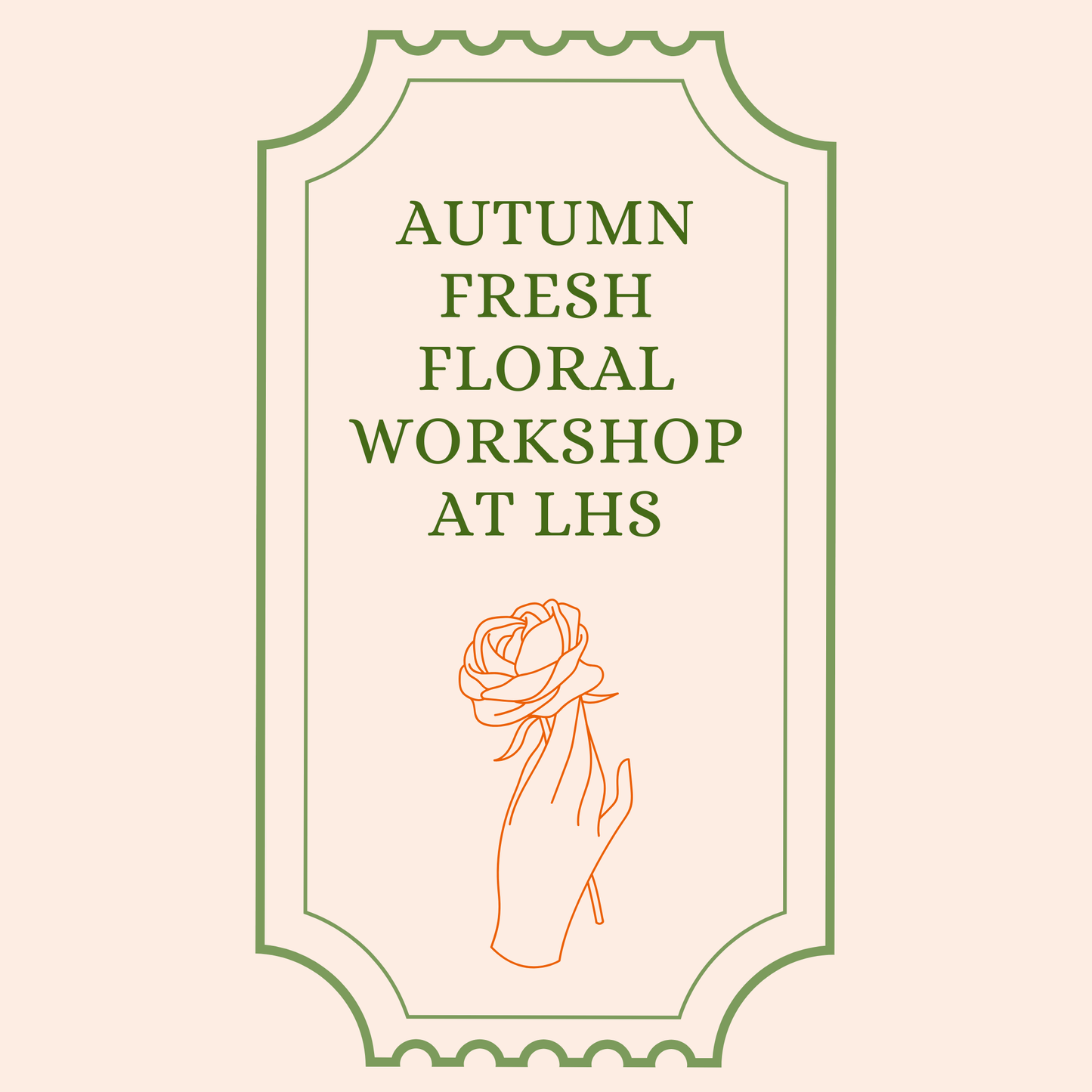 11/25/25 Thanksgiving Floral Arrangement Workshop at Lynnfield High School at 6pm (admit one)