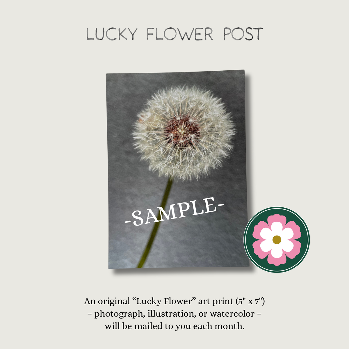 Lucky Flower Post Mail Club (Special Collection for Oct, Nov, Dec of 2026)