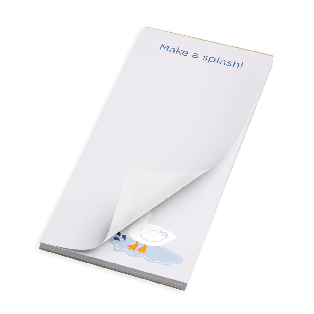 Make a splash! Ducky Day Magnetic Notepad